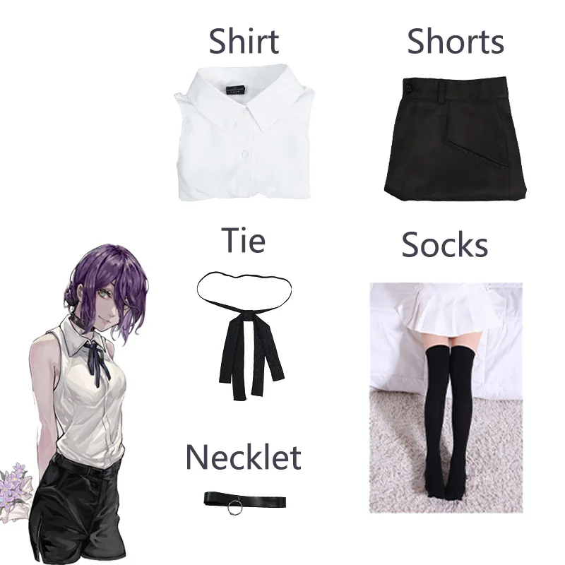 Anime Reze Cosplay Chainsaw Ma – Chainsaw Man Cosplay Bewertung und Preis