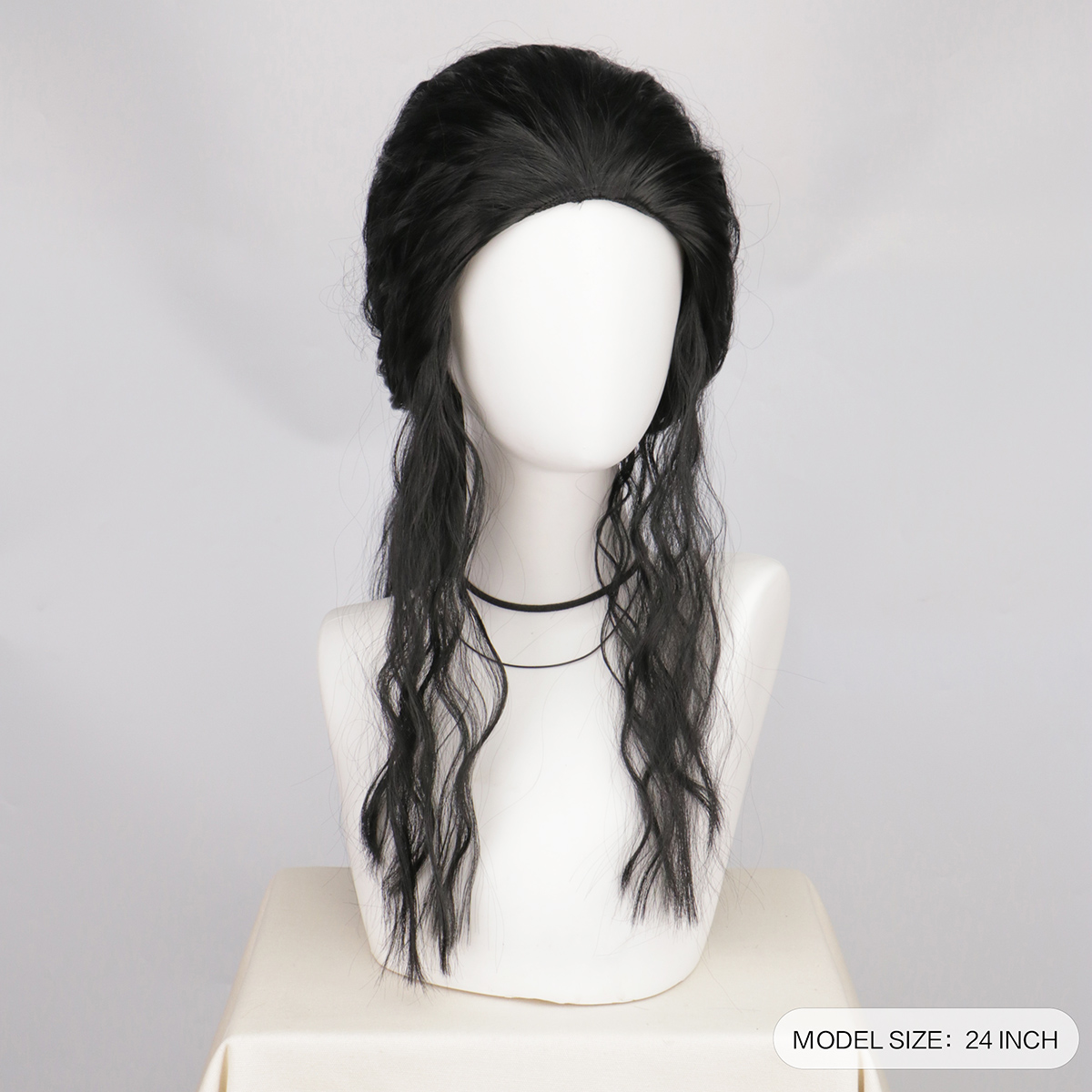 Michael Jackson Cosplay-Perück – Anime Cosplay Long Black Hair Bewertung und Preis