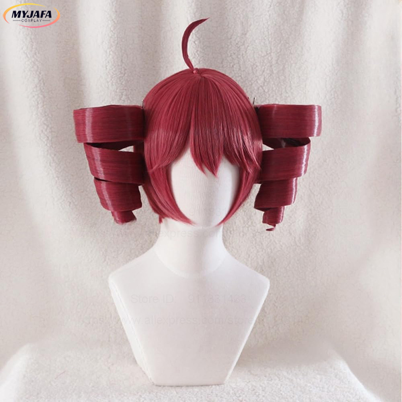 Anime Kasane Teto Cosplay Perü – Anime Cosplay Red Hair Bewertung und Preis