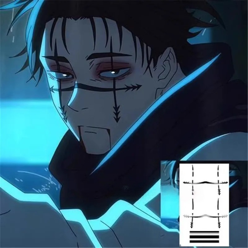 Choso Tattoo-Aufkleber Anime J – Jujutsu Kaisen Uniform Bewertung und Preis