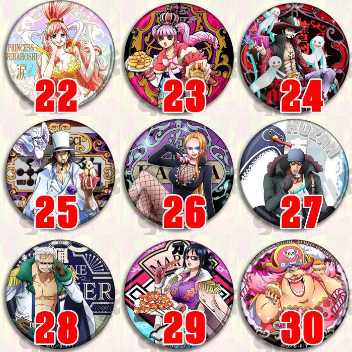 One Piece Anime Brosche Abzeic – Anime Cosplay Red Hair Bewertung und Preis